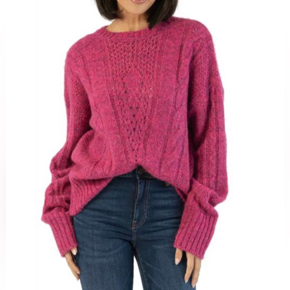 Kut from the Kloth - gorgeous pink sweater - NEW!